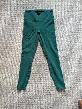 Fabletics Forest Green High-Waist Leggings